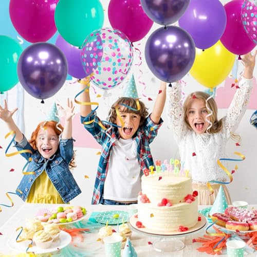 Magic Theme Balloon Bundle, 60 Pcs, 12" Sizes