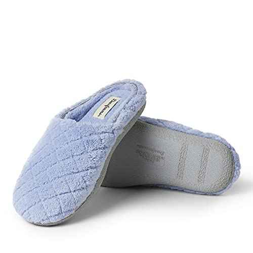 Dearfoams Leslie Memory Foam Clog, Wide Widths, Iceberg