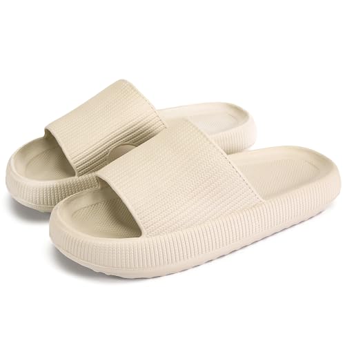 rosyclo Cloud Slides for Women, Pillow House Slippers