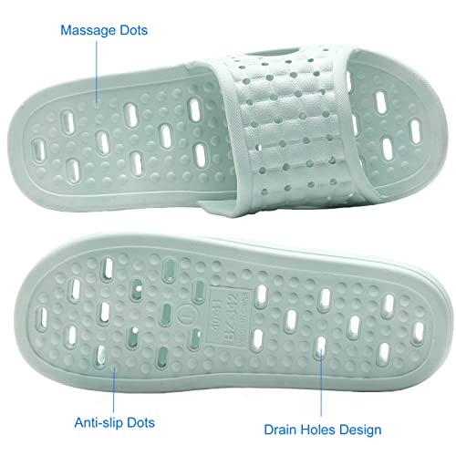 COZYAREA Non-Slip Bathroom Slides Women's Shower Shoes