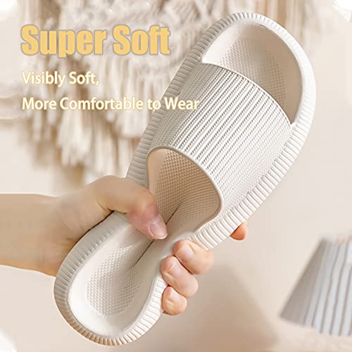 rosyclo Cloud Slides for Women, Pillow House Slippers