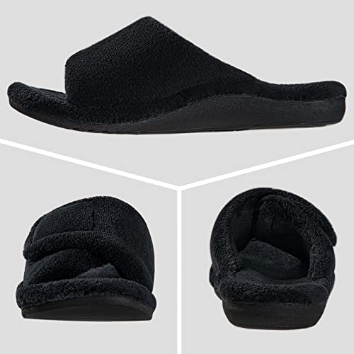 GRITHEIM Women's Orthotic Arch Support Fuzzy Slippers