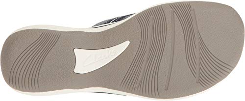 Navy Synthetic Clarks Women's Brinkley Jazz Flip Flop