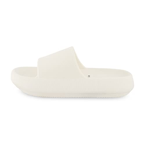 Feather Cloud Recovery Slide Sandals for Women - Vanilla