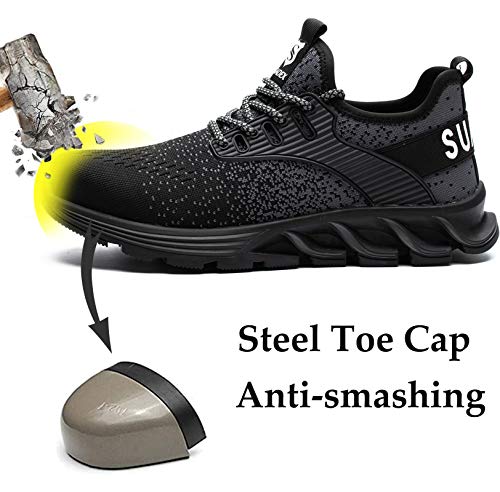 Indestructible Steel Toe Sneakers for Women - Lightweight Comfort