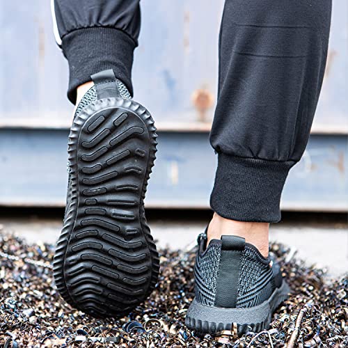 SUADEX Indestructible Lightweight Steel Toe Sneakers for Women