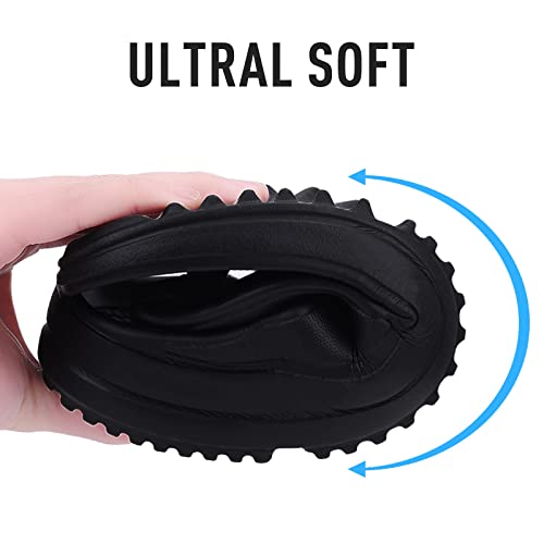 shevalues Orthopedic Sandals with Arch Support in Black