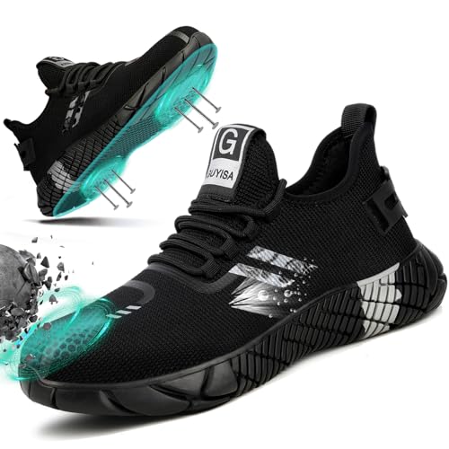 Women's Comfortable Lightweight Indestructible Steel Toe Safety Shoes