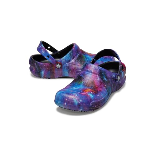 Crocs Bistro Graphic Clogs - Slip Resistant Work Shoes