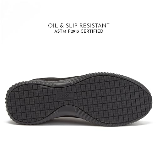 Black Avia Anchor Mesh Slip-On Shoes for Women