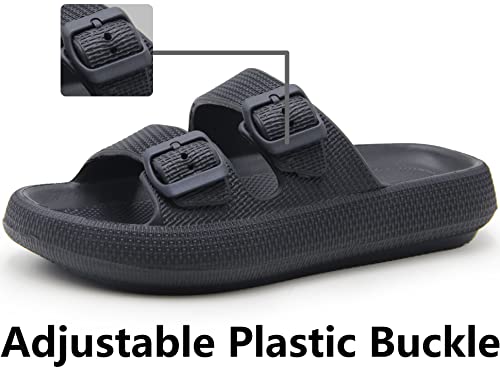 Adjustable Rubber Pillow Slipper Sandals for Women and Men