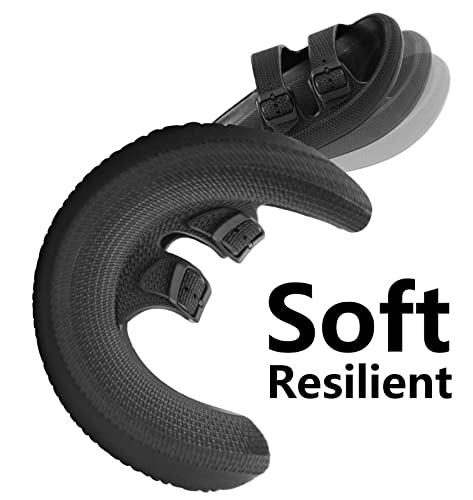 Adjustable Rubber Pillow Slipper Sandals for Women and Men