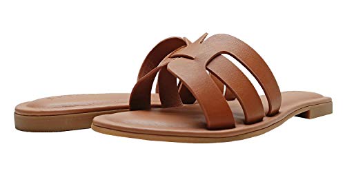 Monika Sandal in Mocha for Women, Size 8.5