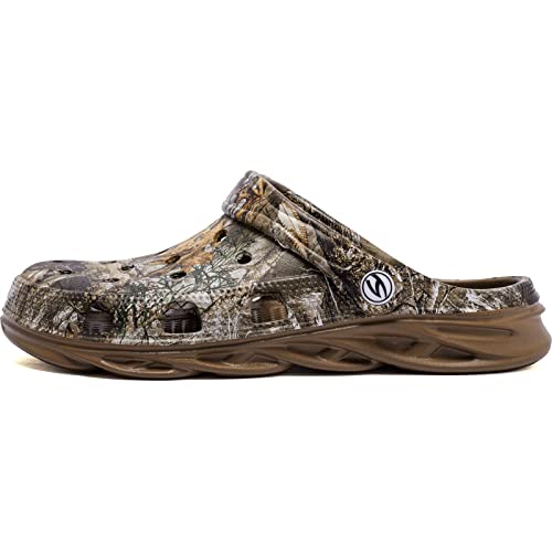 HOBIBEAR Women's Garden Clogs Sandals (Khaki Size 11.5)