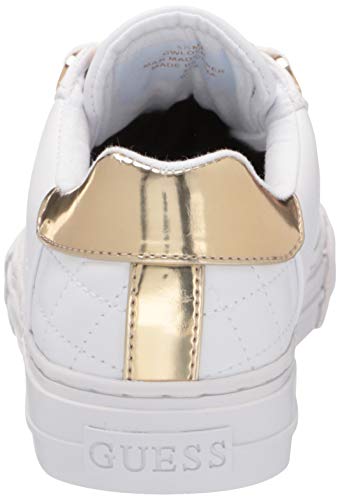 White Guess Loven Sneaker, Size 9 - Women's