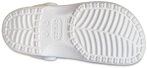 Pastel Tie Dye Crocs Clogs for Women/Men Size 10/8