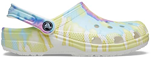 Pastel Tie Dye Crocs Clogs for Women/Men Size 10/8