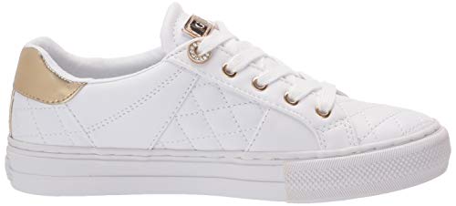 White Guess Loven Sneaker, Size 9 - Women's