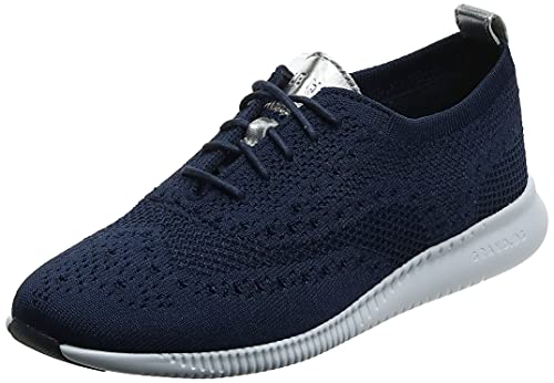 Marine Blue COLE HAAN Women's Stitchlite Oxford, Size 8.5