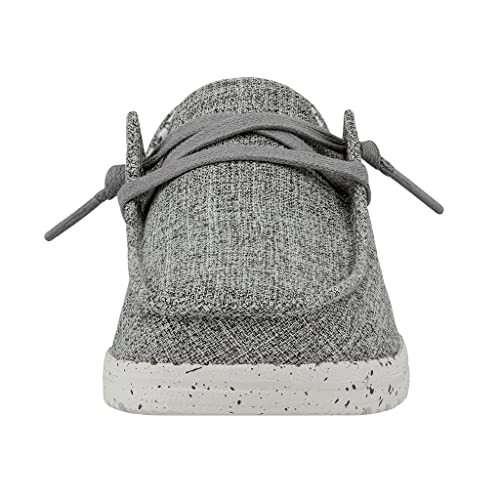 Wendy Blend Linen Ladies Shoes - Iron Gray