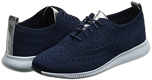 Marine Blue COLE HAAN Women's Stitchlite Oxford, Size 8.5