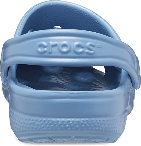 Dusty Blue Crocs Ralen Clogs for Ladies, Size 7