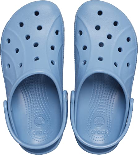 Dusty Blue Crocs Ralen Clogs for Ladies, Size 7