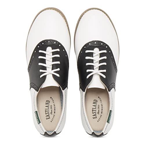 Black and White Eastland Sadie Oxford in Size 6