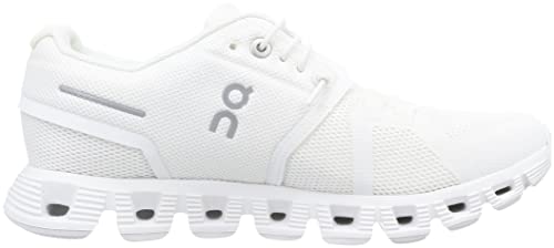 Women's Cloud 5 Sneakers, All White, 8.5 Medium US