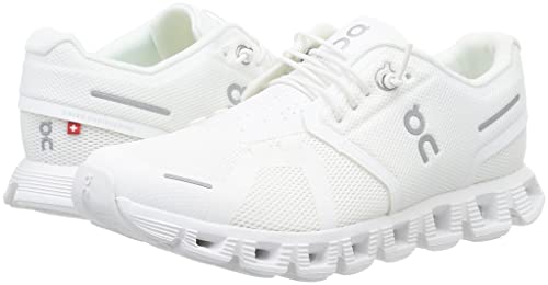 Women's Cloud 5 Sneakers, All White, 8.5 Medium US