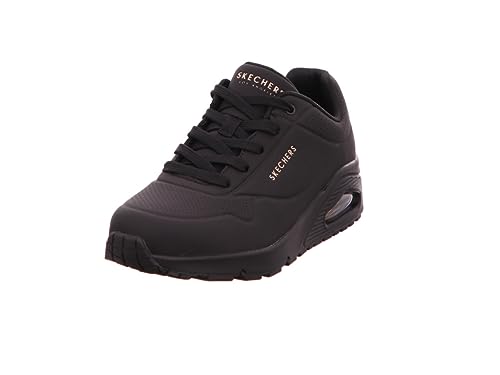 Skechers Women's Uno Black Air Sneaker - Size 8