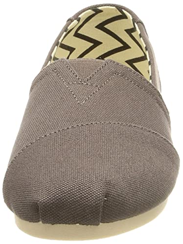 TOMS Women's Alpargata Loafer Flat, Ash Grey, Size 8