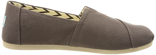 TOMS Women's Alpargata Loafer Flat, Ash Grey, Size 8