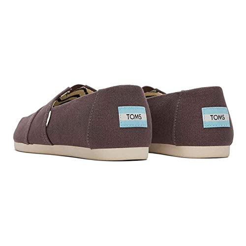 TOMS Women's Alpargata Loafer Flat, Ash Grey, Size 8