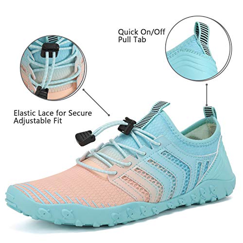 Water Shoes Women's Beach Swim Quick-Dry Aqua Socks
