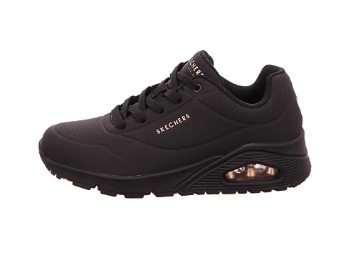 Skechers Women's Uno Black Air Sneaker - Size 8