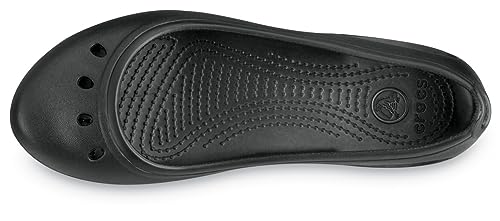 Crocs Black Kadee Ballet Flats for Women, Size 9