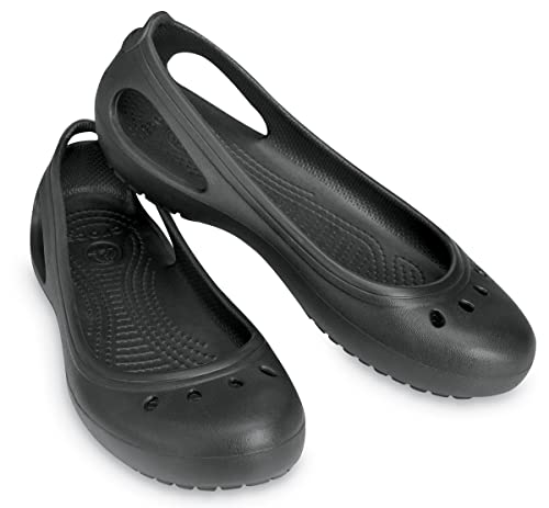 Crocs Black Kadee Ballet Flats for Women, Size 9