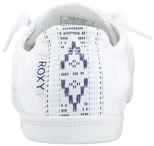 White Roxy Rory Slip-on Sneaker for Women, Size 9