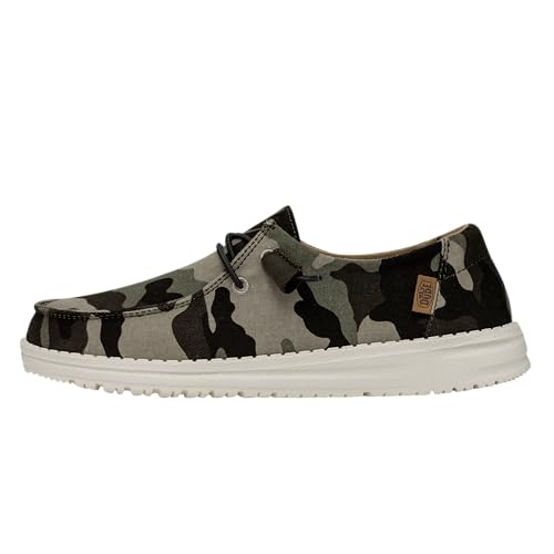 Hey Dude Wendy Camo Women's Lace Up Loafers