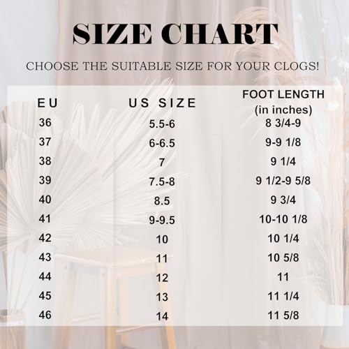 ODOLY Women's Taupe Suede Clogs with Arch Support