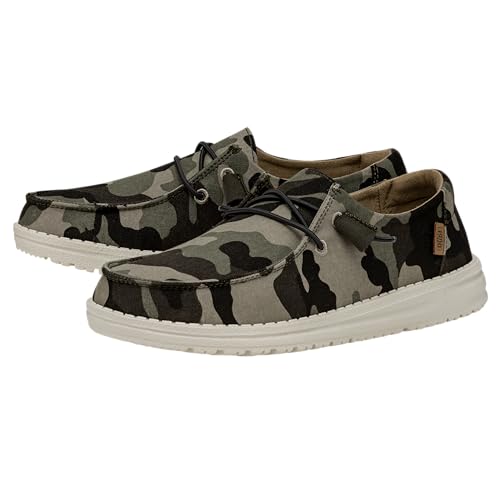 Hey Dude Wendy Camo Women's Lace Up Loafers