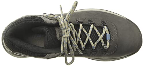Columbia Newton Ridge Plus Waterproof Hiking Boot, Quarry/Cool Wave