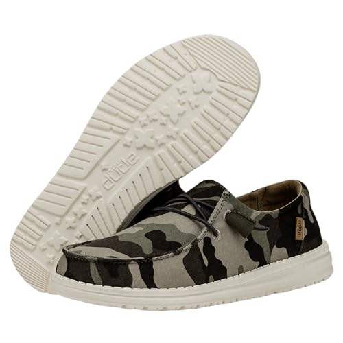 Hey Dude Wendy Camo Women's Lace Up Loafers