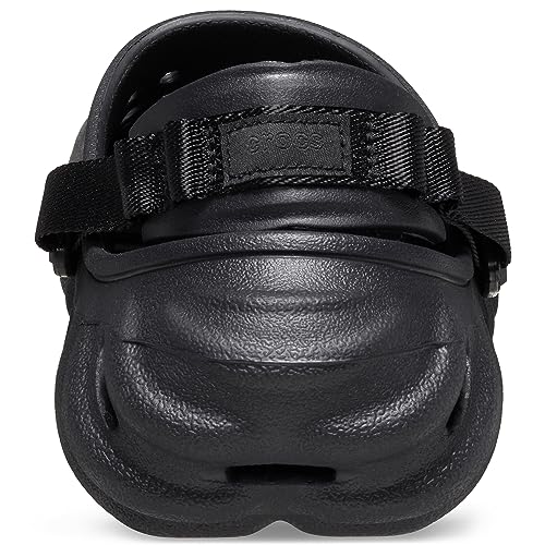 Black Crocs Echo Clogs, Ladies Size 12