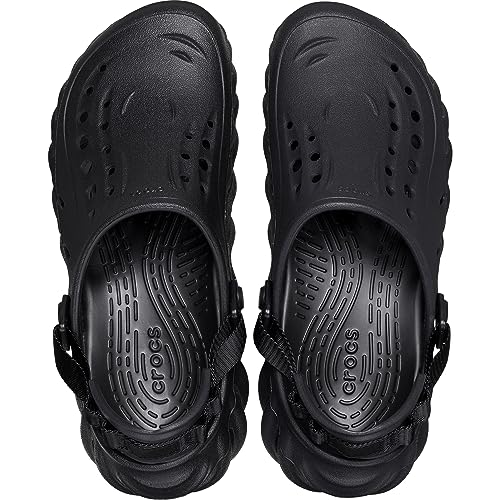 Black Crocs Echo Clogs, Ladies Size 12