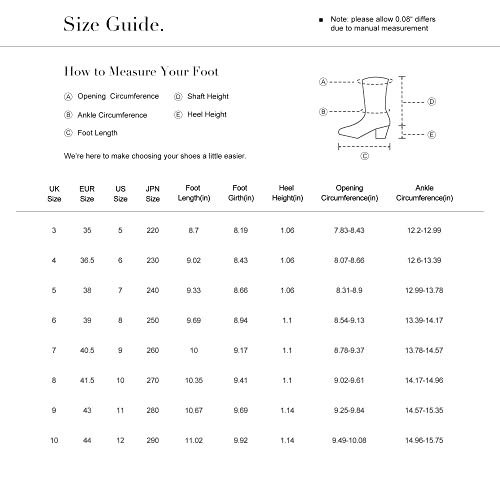 White Mid Calf Cowboy Boots - Size 8
