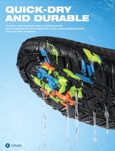 SIMARI Barefoot Water Shoes for Women & Men