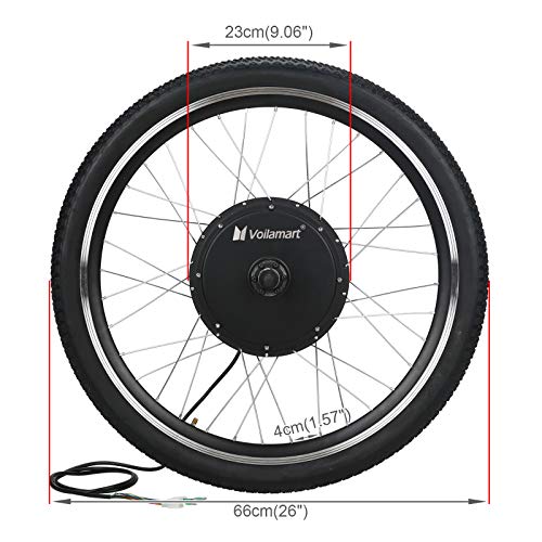 Voilamart 26" 36V 500W Electric Bike Conversion Kit