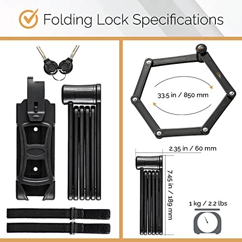 Via Velo 2 Electric Bike Lock Set